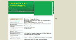 Desktop Screenshot of helga-simchen.info